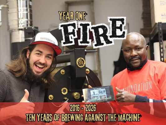 Ten Years of Brewing Against the Machine—Year 1 / 2016 / FIRE