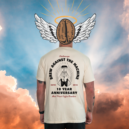 10 Years of Brewing Anni Pocket Tee