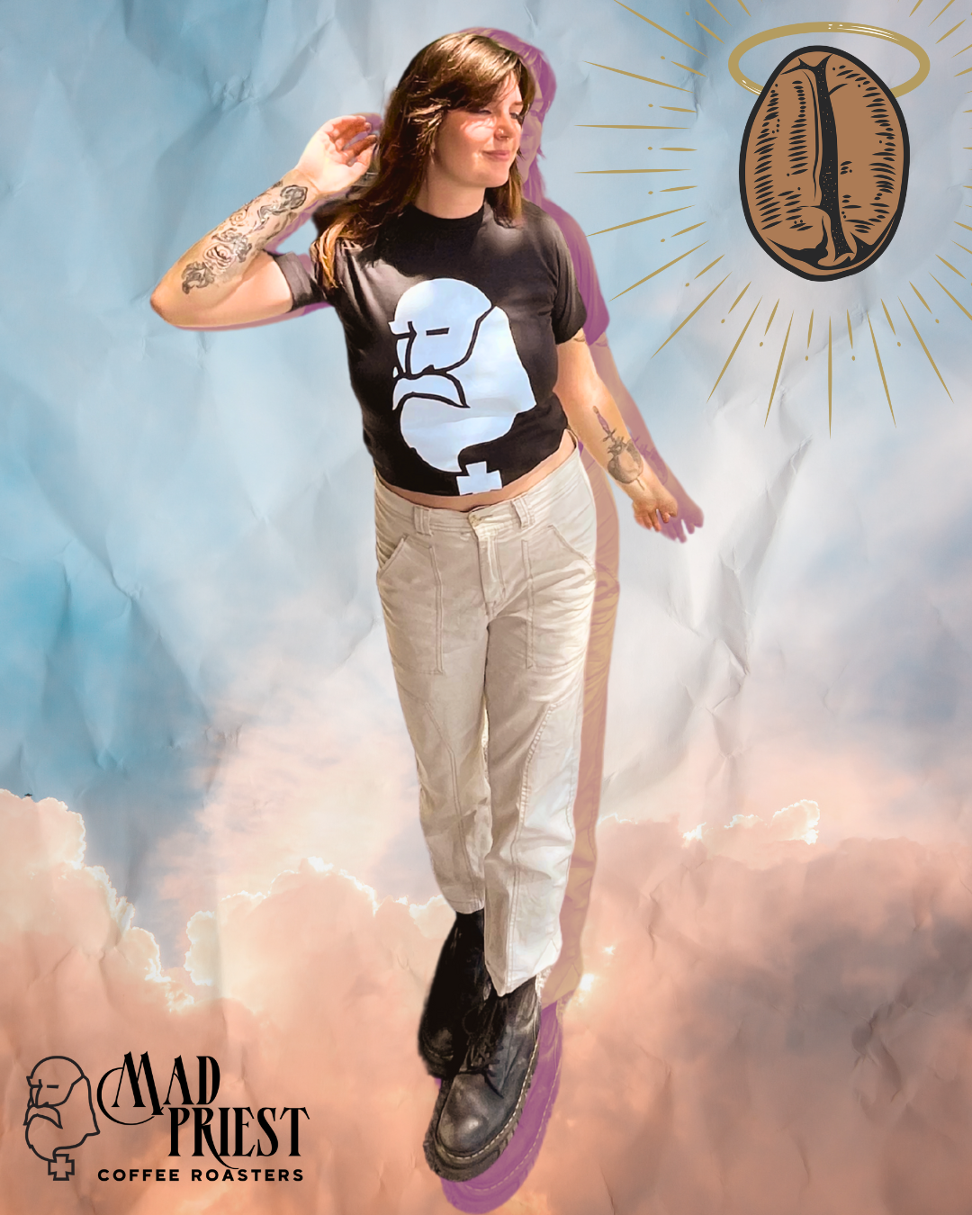 The OG Mad Priest Logo Tee