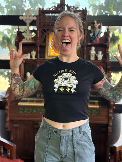 Join the Cult "Baby" Crop Top Tee