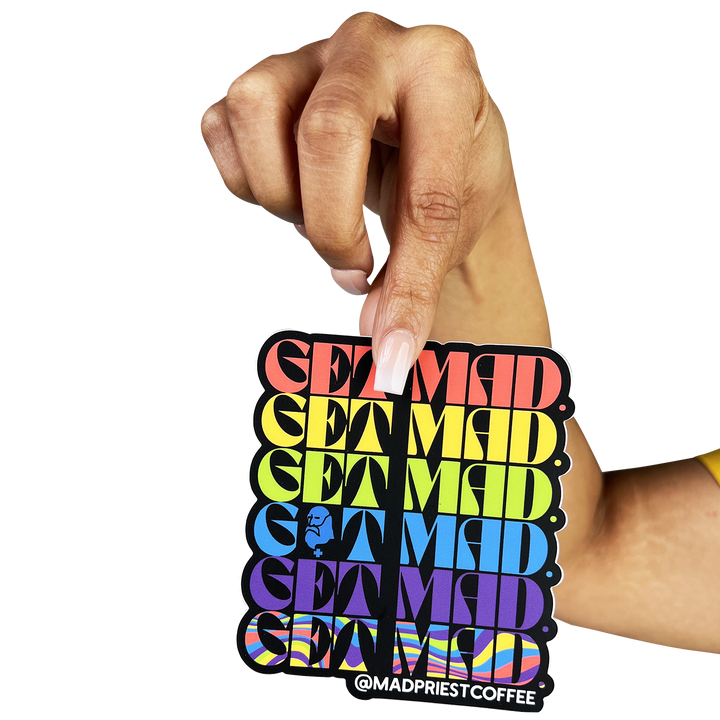 Get Mad 6x Sticker