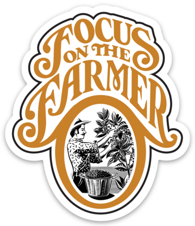 Focus on the Farmer Sticker